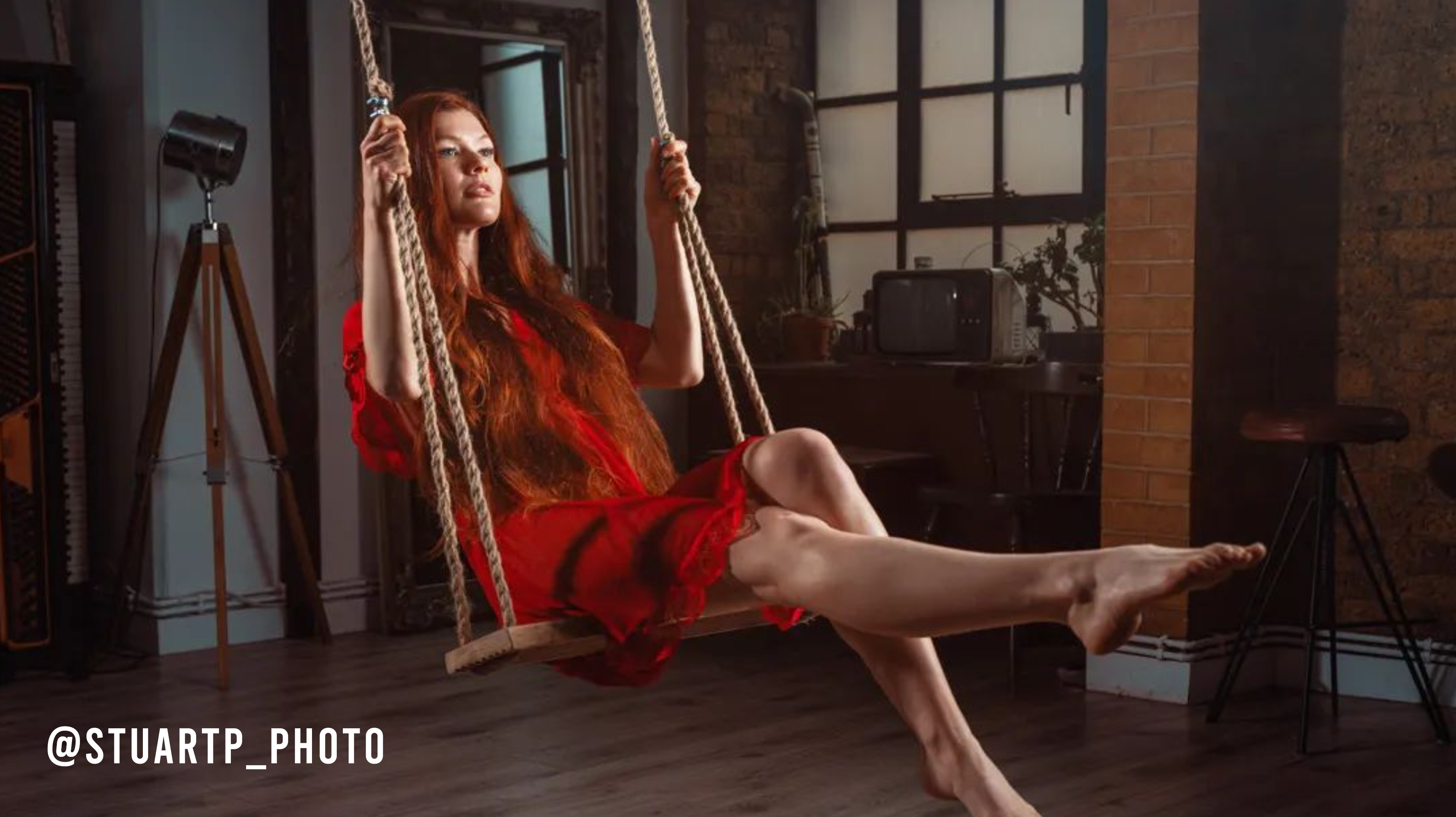 Photoshoot setup at GOOT Studio